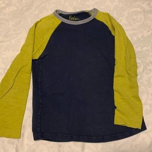 Boys long sleeve shirt, raglan